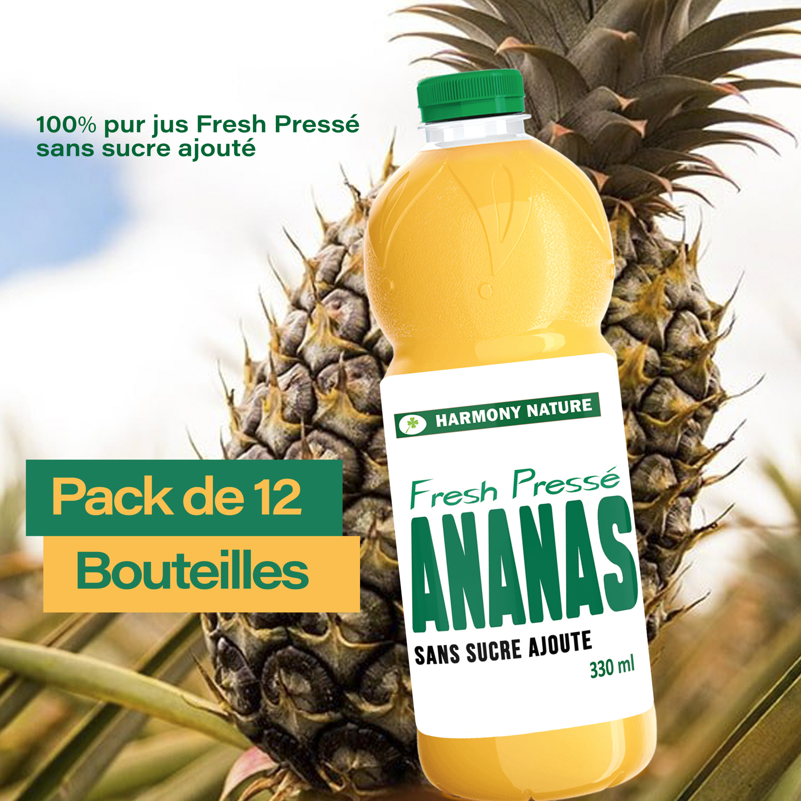 Affiches Fresh Pressé Ananas