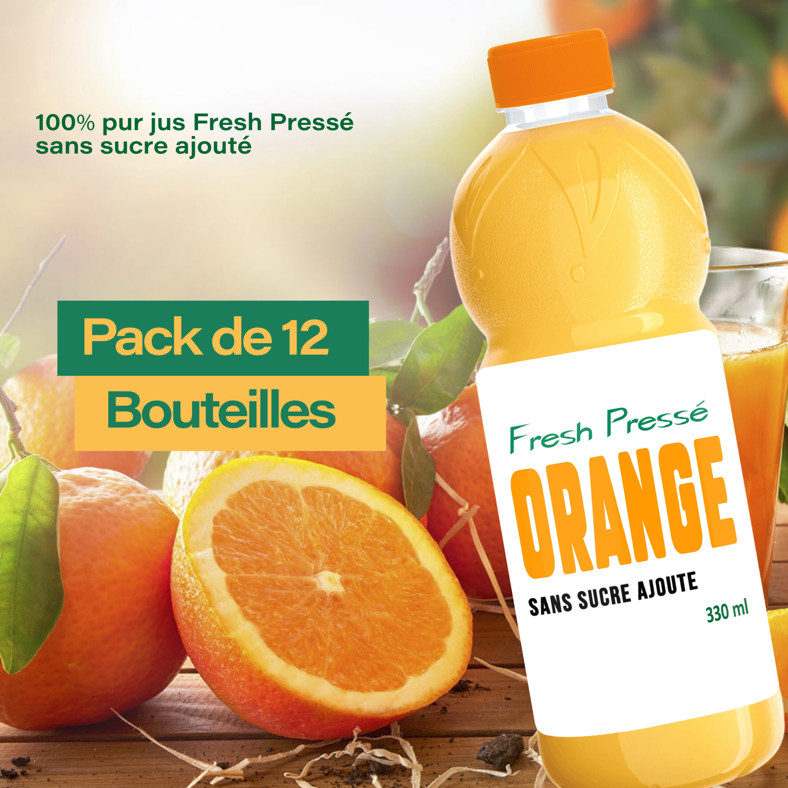 Affiches Fresh Pressé Orange